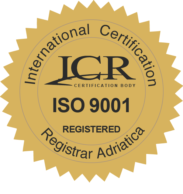 icr adriatica znak 9001